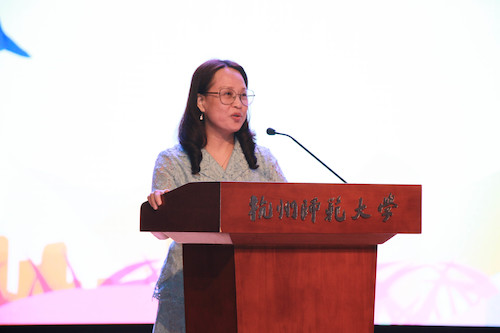 学院党委书记周春儿发言 学院党委书记周春儿发言